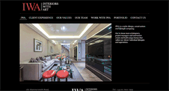 Desktop Screenshot of interiorswithart.com