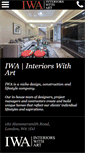 Mobile Screenshot of interiorswithart.com